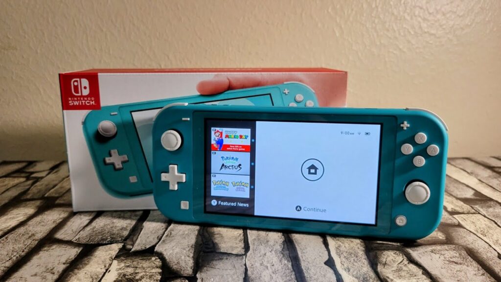 Unboxing Nintendo Switch Lite 